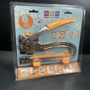 Crop-A-Dile II BIG BITE 6” Hole Punch by We R Memory Keepers, Factory Sealed.